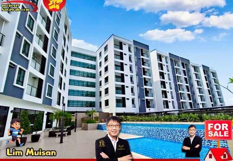 NEW Gem Suites at Jalan Stutong in Kuching for Sale