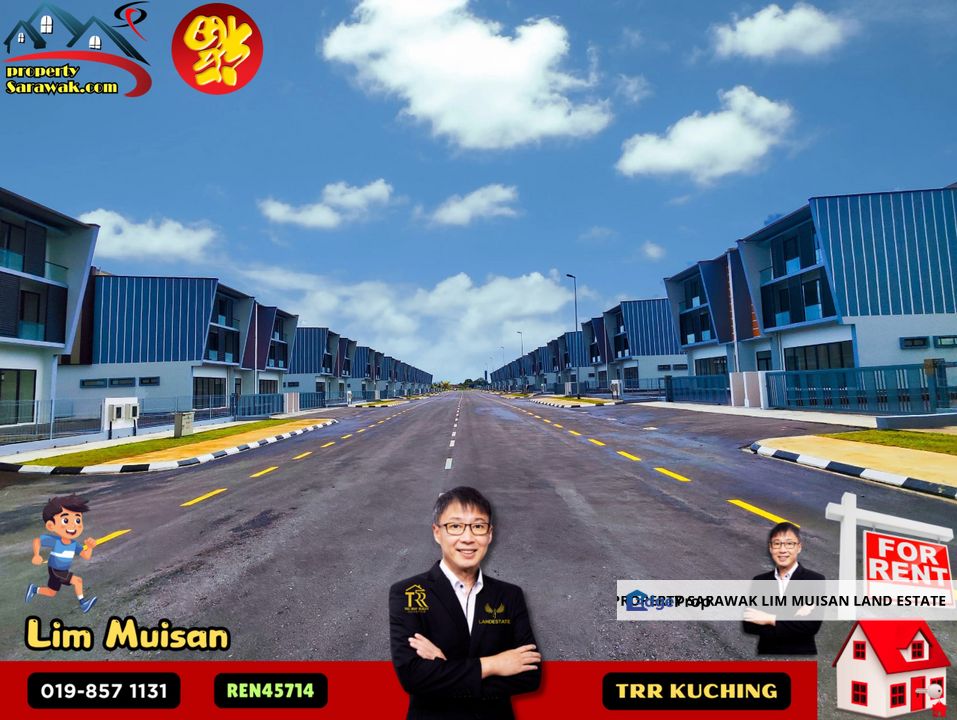 3 Storey Semi-Detached Showroom cum Office at Pine Square 66 Light Industry Park for Rent, Sarawak, Kuching