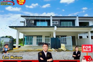 New Double Storey Terrace House at Serene Sakura Jalan Camar in Kuching For Sale  The Selling Price is From RM650,000 only Booking Fee is RM3,000 only