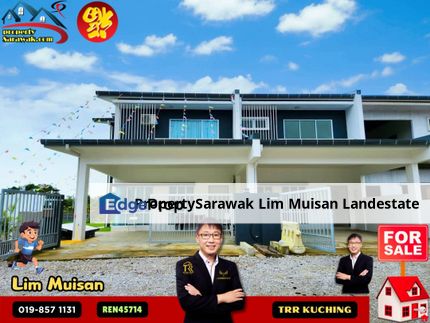 New Double Storey Terrace House at Serene Sakura Jalan Camar in Kuching For Sale  The Selling Price is From RM650,000 only Booking Fee is RM3,000 only, Sarawak, Kuching