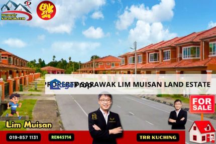 Double Storey Terrace at Merdang Gayam in Samarahan for Sale, Sarawak, Kota Samarahan