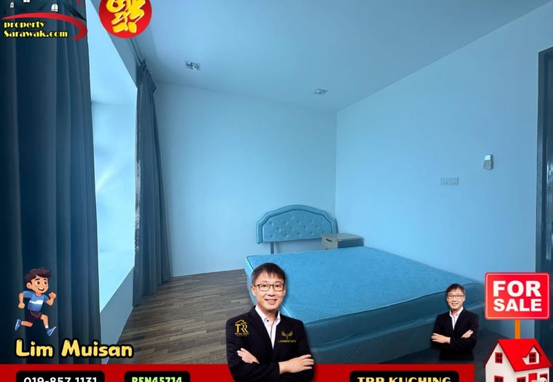 Double Storey Semi Detached House at Jalan Urat Mata in Kuching for Sale