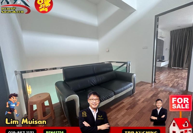 Double Storey Semi Detached House at Jalan Urat Mata in Kuching for Sale