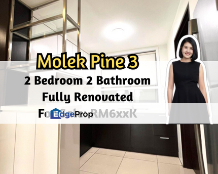 Molek Pine 3, Johor Bahru, Johor, 2 Bedroom 2 Bathroom, Fully Renovated, 2 Car Park, Johor, Johor Bahru