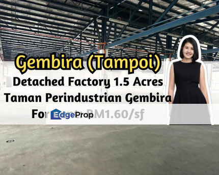 Taman Perindustrian Gembira, Tampoi, Johor, Detached Factory, Land Area: 1.5 Acres, Johor, Tampoi