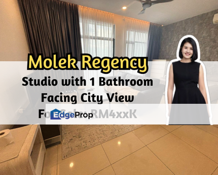 Molek Regency, Johor Bahru, Johor, Studio with 1 Bathroom, Facing City View, 1 Car Park, Johor, Johor Bahru