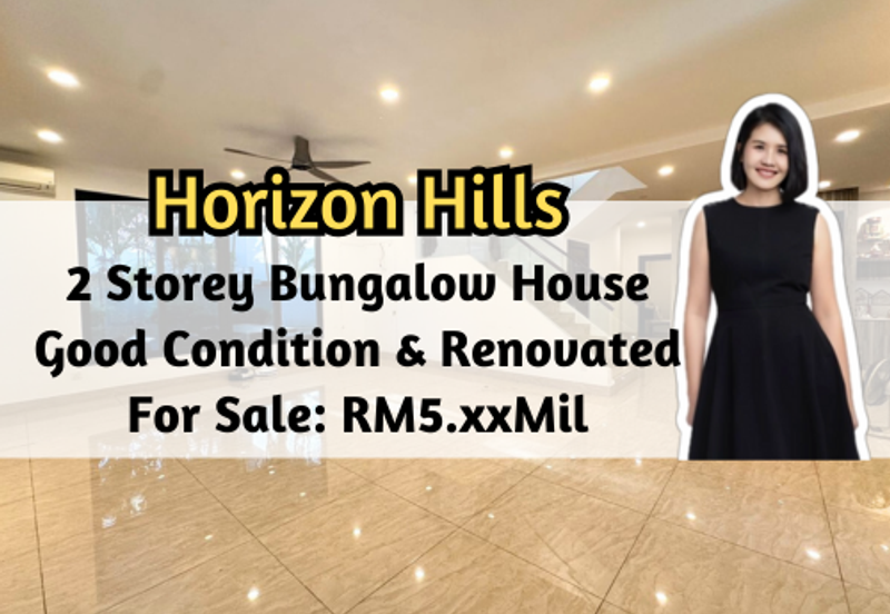 Horizon Hills, Horizon Hills, Johor, 2 Storey Bungalow, Renovated & Extended, Good Condition