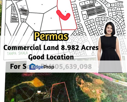 Nearby Permas Johor Bahru (Beside Ayera Residence), Commercial Land, Johor, Johor Bahru