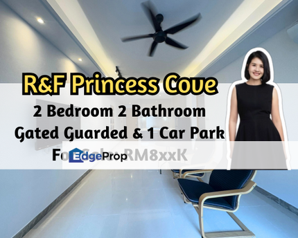 R&F Princess Cove, Johor Bahru, Johor, 2 Bedroom 2 Bathroom, 1 Car Park, Gated Guarded, Johor, Johor Bahru