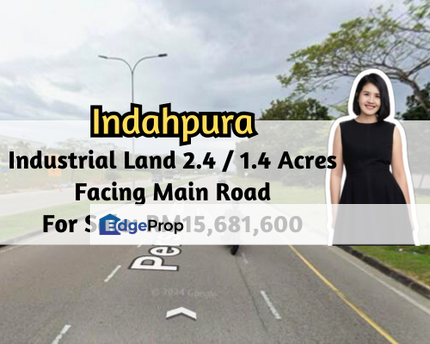 Kawasan Perindustrian Indahpura, Kulai, Johor, Industrial Land, Facing Main Road, 2.4 Acre, Johor, Kulai