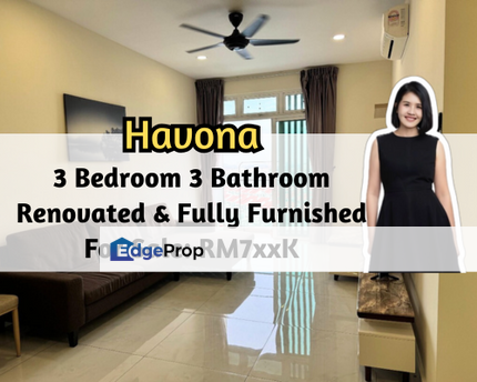 Havona Residence @ Taman Mount Austin, Johor Bahru, Johor, Dual Key, Renovated, Fully Furnished, Gated Guarded, 3 Bedroom, Johor, Johor Bahru