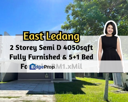 Tranquility Park @ East Ledang, East Ledang, Johor, 2 Storey Semi-D, Fully Furnished, 5 plus 1 Bedroom, Johor, East Ledang