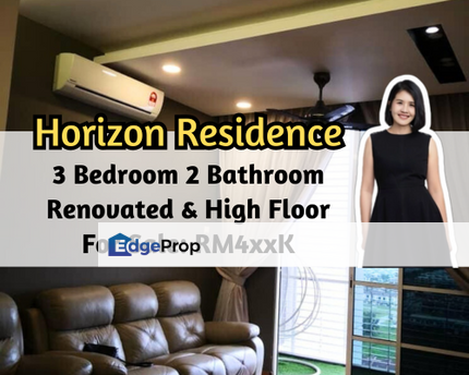 Horizon Residence (Dwi Mutiara), Bukit Indah, Johor, Nicely Renovated, 3 Bedroom 2 Bathroom, High Floor, Johor, Bukit Indah