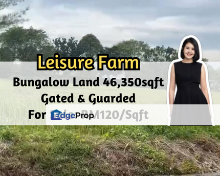 Leisure Farm, Gelang Patah, Johor, Bungalow Land, 46,350sqft, Gated & Guarded, Johor, Gelang Patah