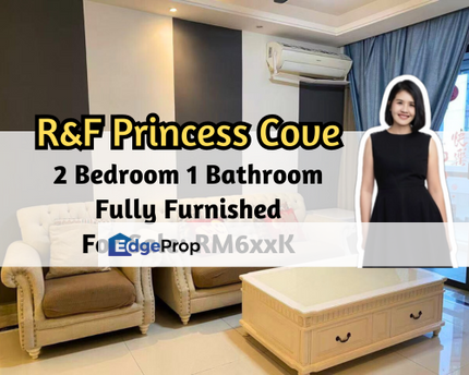 R&F Princess Cove, Johor Bahru, Johor, 2 Bedroom, Fully Furnished, Closed Kitchen, Johor, Johor Bahru