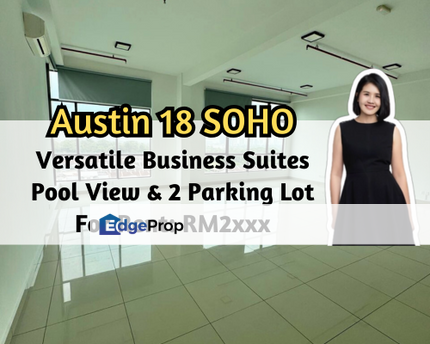 Austin 18 Versatile Business Suites, Johor Bahru, Johor, Gated & Guarded, Pool View, Johor, Johor Bahru