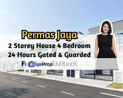 The Straits View Residences, Permas Jaya/Senibong, Johor, 24 Hours Gated & Guarded, 4 Bedroom, Johor, Permas Jaya/Senibong