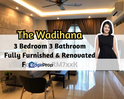 The Wadihana, Johor Bahru, Johor, Fully Furnished & Renovated, Gated & Guarded, Johor, Johor Bahru