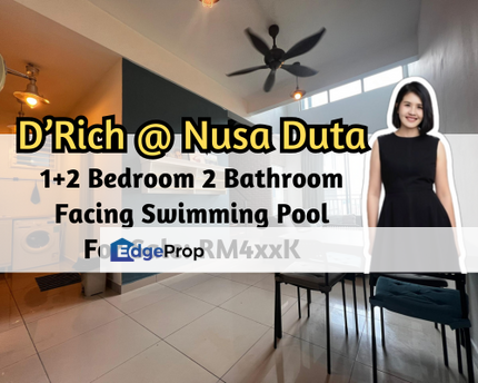 D Rich Executive Suites, Skudai, Johor, Duplex, Facing Swimming Pool, 1 plus 2 Bedroom, Johor, Skudai