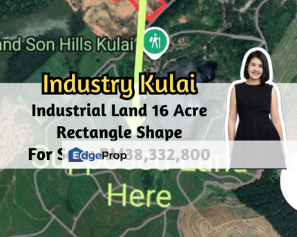 Taman Industry Kulai, Kulai, Johor, Industrial Land 16 Acre, Rectangle Shape, Johor, Kulai