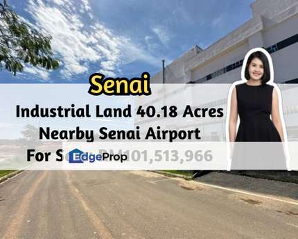 Senai Industrial, Senai, Johor, Medium Industrial Land, 40.18 Acres, Nearby Senai Airport, Johor, Senai