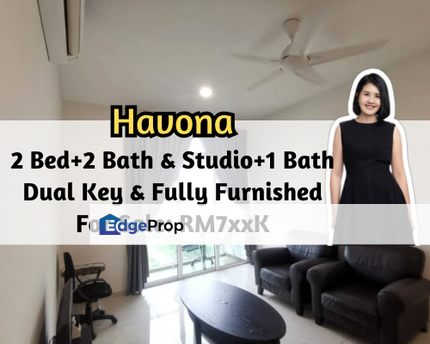 Havona Residence @ Taman Mount Austin, Johor Bahru, Johor, Dual Key, Fully Furnish, 2 Bed plus 2 Bath, Studio plus 1 Bath, Johor, Johor Bahru