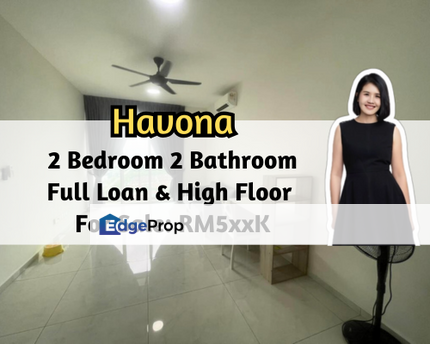 Havona Residence @ Taman Mount Austin, Johor Bahru, Johor, 2 Bed 2 Bath, Full Loan, High Floor, Johor, Johor Bahru