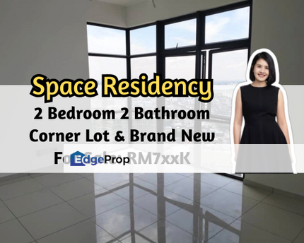 Space Residency, Johor Bahru, Johor, 2 Bedroom, Unblock View, Corner Unit, Brand New, Johor, Johor Bahru