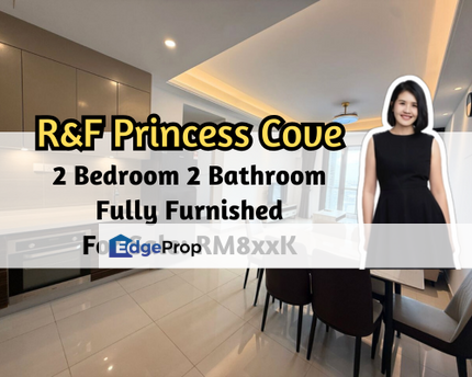 R&F Princess Cove - Seine Region, Johor Bahru, Johor, 2 Bedroom, Fully Furnished, Facing Rts Bridge, Johor, Johor Bahru