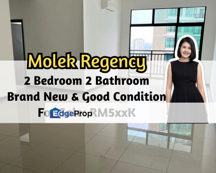 Molek Regency, Johor Bahru, Johor, 2 Bedroom 2 Bathroom, Brand New Unit, Good Condition, Johor, Johor Bahru