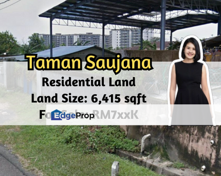 Taman Saujana, Pontian, Johor, Residential Land, Land Size: 6,415 sqft, Freehold, Johor, Pontian