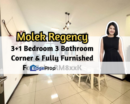 Molek Regency, Johor Bahru, Johor, ROI 5.8%, Dual Key, Corner Unit, Fully Furnished, Johor, Johor Bahru