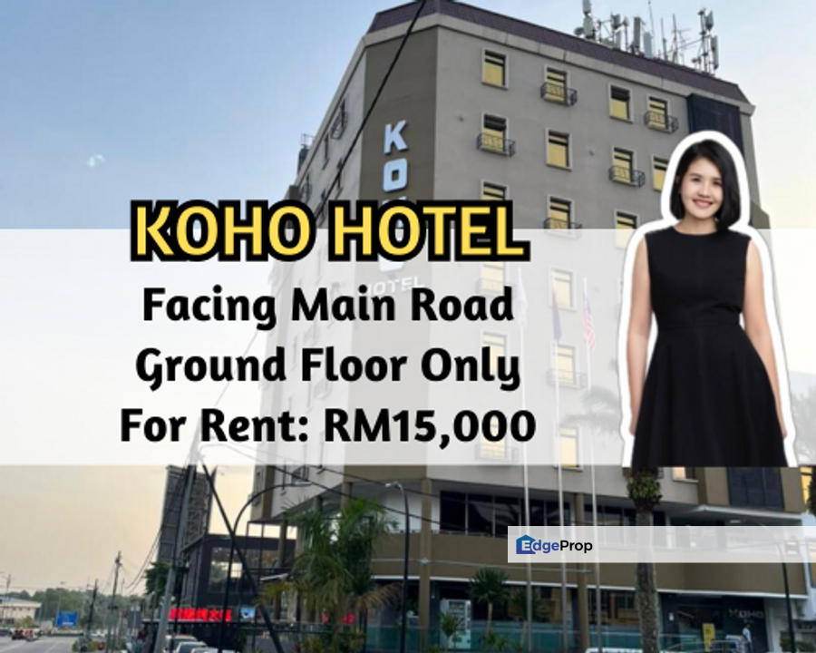 Koho Hotel JB Town, Ground Floor Only, Facing Main Road, 4000sqft, Johor, Johor Bahru