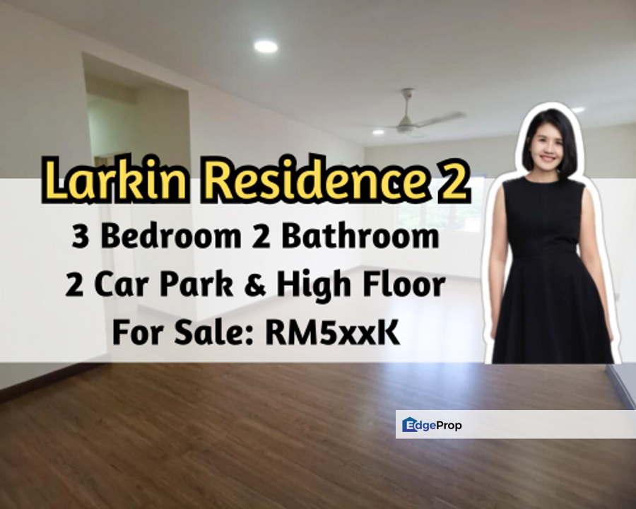 Larkin Residence, Johor Bahru, Johor, 3 Beds 2 Baths, 2 Parking Spaces, High Level, Johor, Johor Bahru
