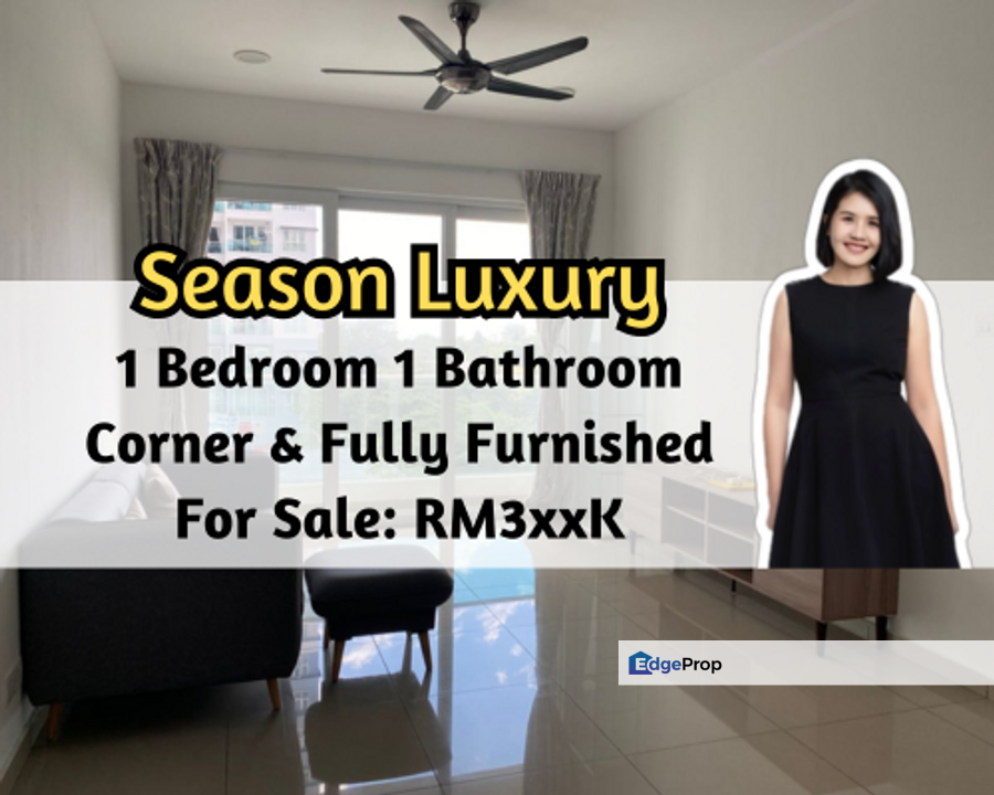 Seasons Luxury Apartment @ Amara Larkin, Johor Bahru, Johor, Corner Unit, Fully Furnished, 1 Bedroom, Johor, Johor Bahru