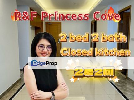 R&F Princess Cove/ walking distance to ciq & rts/Sell with 1 car park , Johor, Johor Bahru