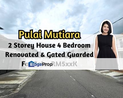 Taman Pulai Mutiara, Kangkar Pulai, Johor, 2 Storey House, Renovated, Gated Guarded, 4 Bedroom, Johor, Kangkar Pulai