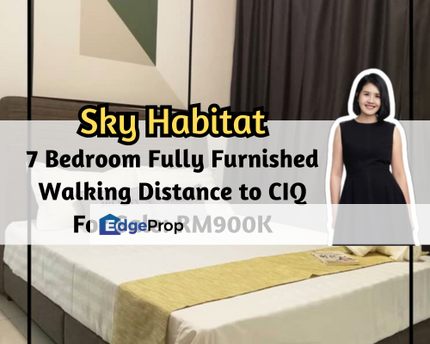 Sky Habitat @ Meldrum Hills, Johor Bahru, Johor, 7 Bedroom, Fully Furnished, Near To CIQ, Johor, Johor Bahru