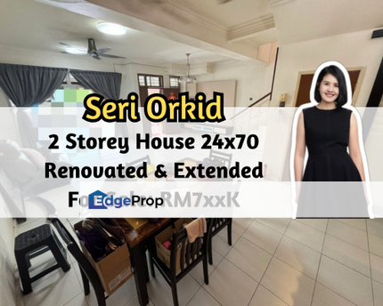 Taman Sri Orkid, Skudai, Johor, 2 Storey House 24x70, Renovated Unit, 4 Bedroom 3 Bathroom, Johor, Skudai