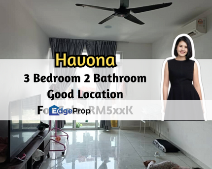 Havona Residence @ Taman Mount Austin, Johor Bahru, Johor, 3 Bedroom 2 Bathroom, Good Location, Johor, Johor Bahru