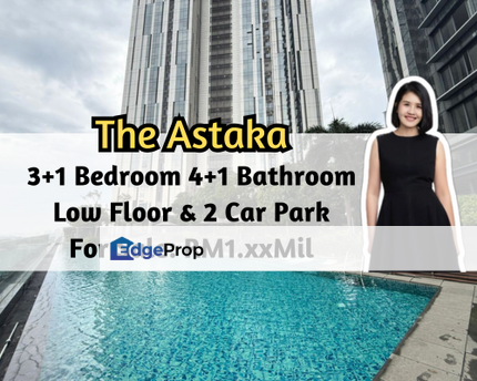 The Astaka @ 1 Bukit Senyum, Johor Bahru, Johor, Low Floor, 3 plus 1 Bedroom, 2 Car Park, Johor, Johor Bahru