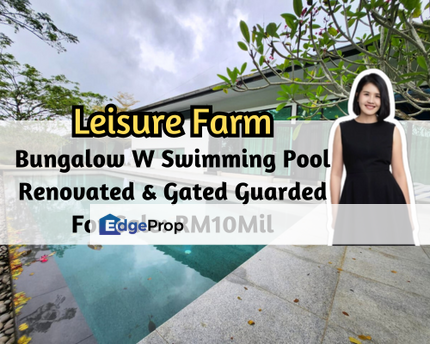 Leisure Farm, Gelang Patah, Johor, Bungalow With Huge Space & Swimming Pool, Fully Renovated, Johor, Gelang Patah