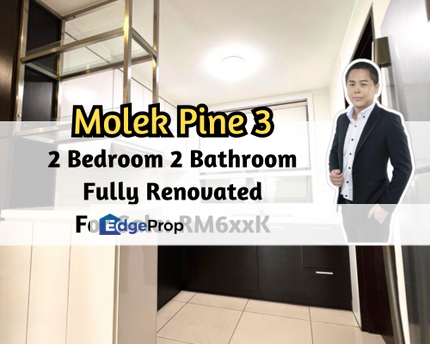 Molek Pine 3, Johor Bahru, Johor, 2 Bedroom 2 Bathroom, Fully Renovated, 2 Car Park, Johor, Johor Bahru