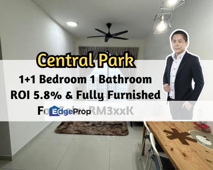 Country Garden Central Park Phase 1, Johor Bahru, Johor, ROI 5.8%, Fully Furnished, City View, Johor, Johor Bahru