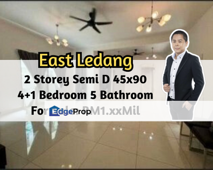 Tranquility Park @ East Ledang, East Ledang, Johor, 2 Storey Semi D 45x90, 4 plus 1 Bedroom 5 Bathroom, Johor, East Ledang