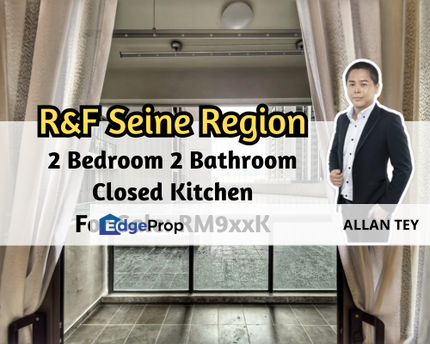 R&F Princess Cove - Seine Region, Johor Bahru, Johor, 2 Bedroom 2 Bathroom, Closed Kitchen, 1 Car Park, Johor, Johor Bahru