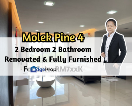 Molek Pine 4, Johor Bahru, Johor, Renovated, Fully Furnished, 2 Bedroom 2 Bathroom, Johor, Johor Bahru