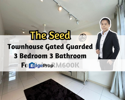 The Seed @ Sutera Utama, Skudai, Johor, Town House, 3 Bedroom 3 Bathroom, Gated Guarded, Intermediate, Johor, Skudai