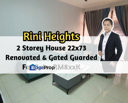 Rini Heights, Skudai, Johor, 2 Storey House 22x73, Renovated, Gated Guarded, 5 Bedroom, Johor, Skudai
