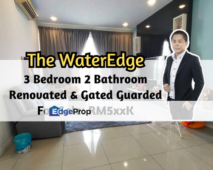 Wateredge Residences, Masai, Johor, The Wateredge Apartment, Renovated, 15 Min to Ciq, 24 Hours Security, Johor, Masai